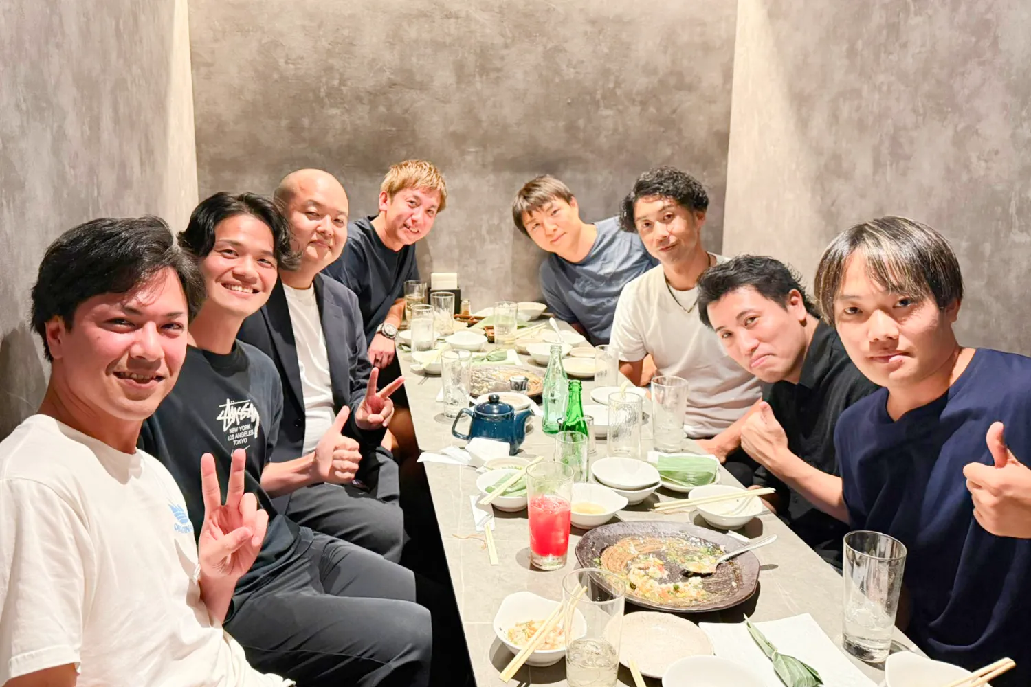 日本食事会の写真